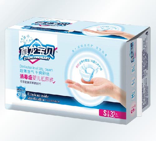 真龍寶貝消毒級(jí)yinge紙尿褲S碼32片