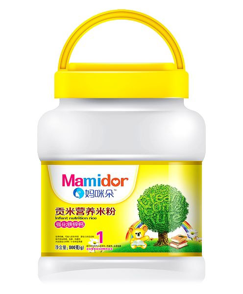 媽咪朵強(qiáng)化鐵鋅鈣貢米營養(yǎng)米粉