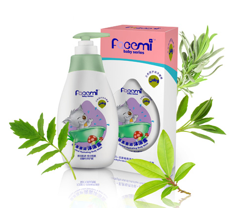 花成美草本親潤沐浴露