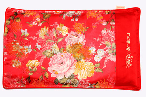 咪呢果果yingye護(hù)型功能枕3個月-1歲吉紅色