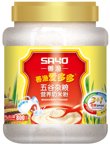 善漁魚多多五谷雜糧營(yíng)養(yǎng)奶米粉