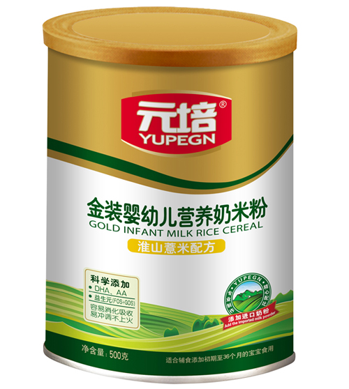 元培淮山薏米金裝奶米粉