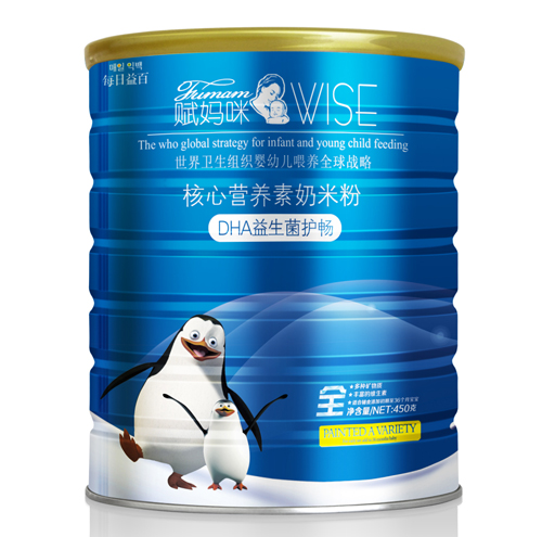 賦媽咪DHA益生菌護暢核心營養(yǎng)素奶米粉全段