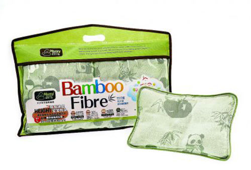 諾親小屋竹纖維成長型熊貓yingy健康枕L碼
