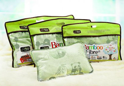 諾親小屋竹纖維成長(zhǎng)型熊貓yingy健康枕S碼