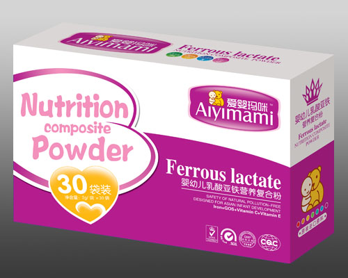 愛(ài)嬰瑪咪yingye乳酸亞鐵營(yíng)養(yǎng)復(fù)合粉