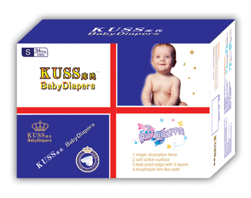 庫(kù)氏紙尿褲中包S碼
