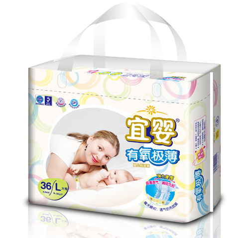 宜嬰有氧極薄yinge紙尿褲L碼36片