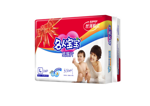 名人寶寶yinge紙尿片絲薄極柔系列