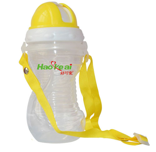 好可愛S形兒童吊帶水壺