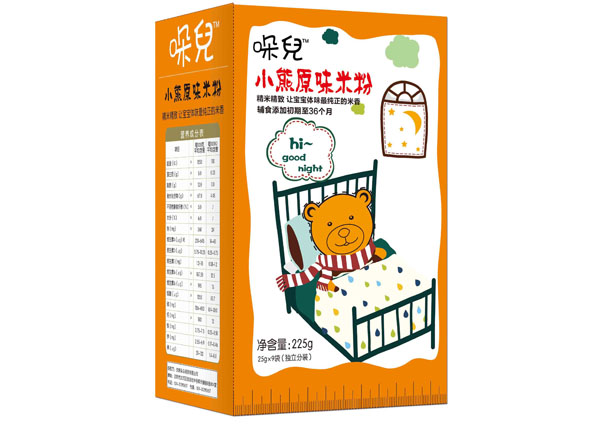 哚兒yingye小熊原味米粉