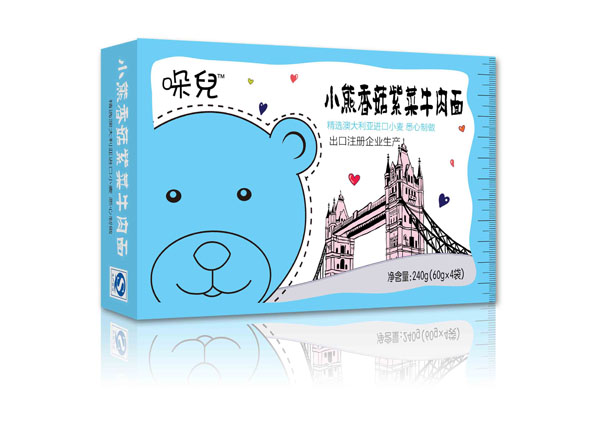 哚兒yingye小熊香菇紫菜牛肉面