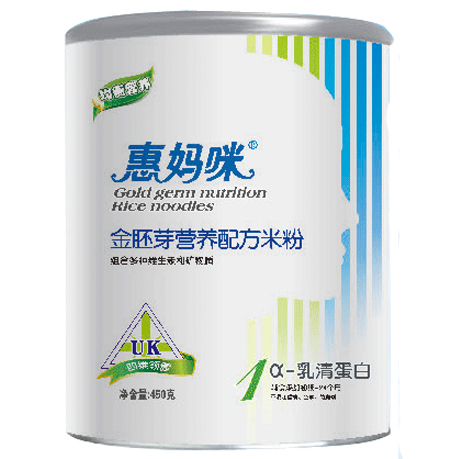 惠媽咪α-乳清蛋白金胚芽米粉1段