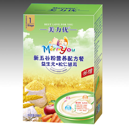 美力優(yōu)益生元松仁銀耳新五谷營(yíng)養(yǎng)配方餐