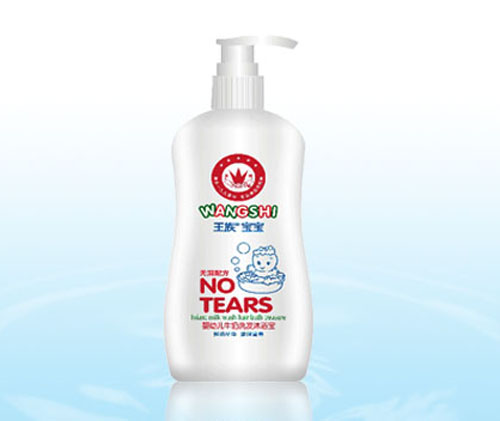 王族寶寶王族寶寶yinge牛奶洗發(fā)沐浴寶300ml