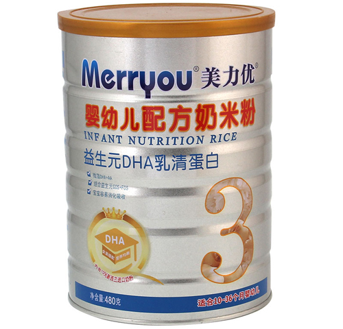 美力優(yōu)益生元DHA乳清蛋白yingye奶米粉