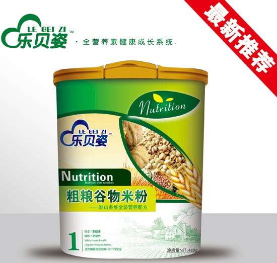 樂貝姿淮山多維粗糧谷物米粉1段