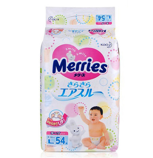 花王yinge紙尿褲L碼54片