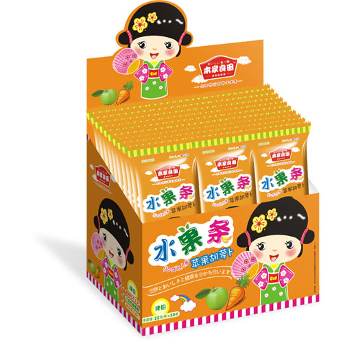 本家良田水果條蘋(píng)果胡蘿卜味