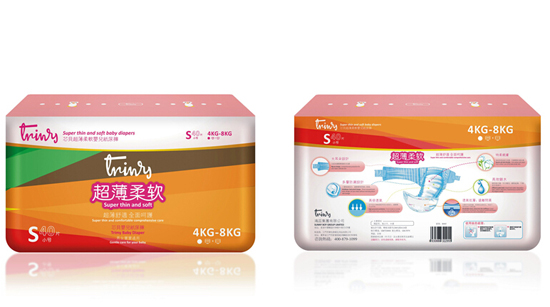 芯貝超薄柔軟yinge紙尿褲