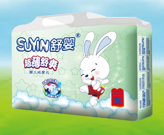 舒嬰超薄舒爽yinge紙尿片S碼44片