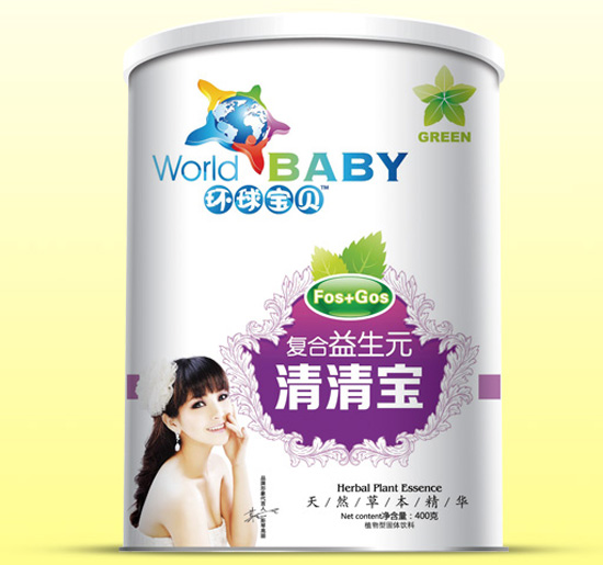 環(huán)球?qū)氊悘?fù)合益生元清清寶