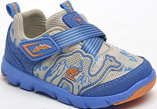 駱駝兒童單網(wǎng)鞋藍色1