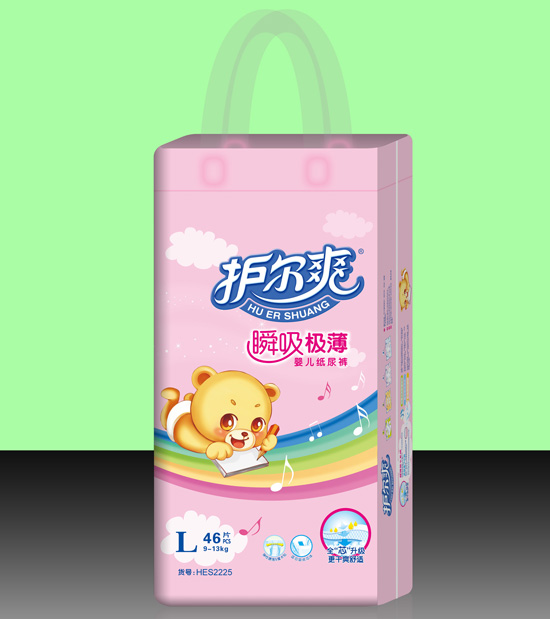 護爾爽瞬吸極薄yinge紙尿褲L碼46片