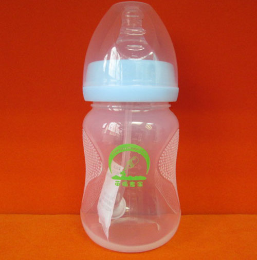 苗哺專(zhuān)家6安寬口磨砂手感PP奶瓶