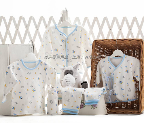 美親yinge上衣藍色