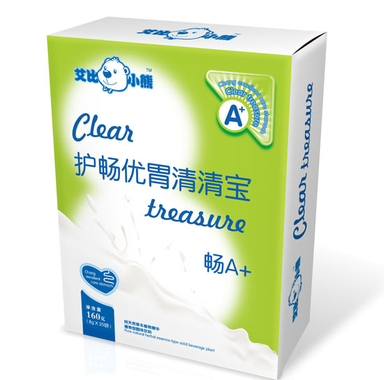 艾比小熊護(hù)暢優(yōu)胃清清寶盒裝