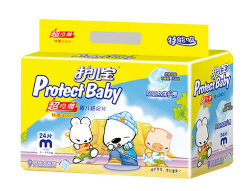 護(hù)兒寶超級(jí)薄yinge紙尿片M碼24片