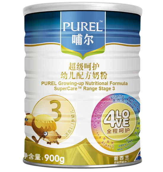 哺爾超級呵護(hù)youe配方奶粉3段