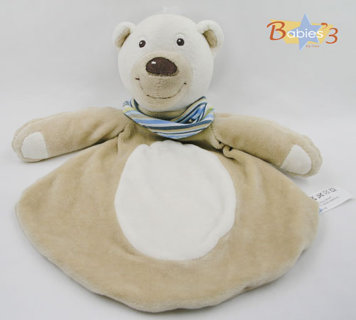 貝三寶小熊造型安撫巾