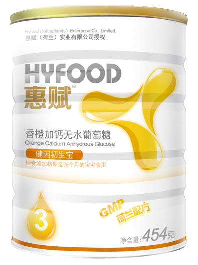 惠賦yingye香橙加鈣無水葡萄糖