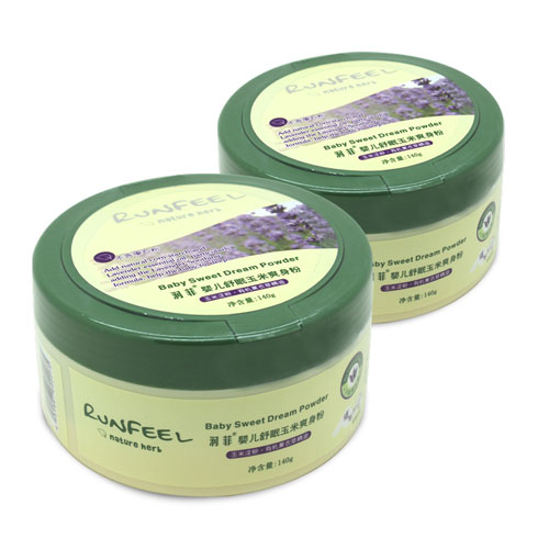 潤(rùn)菲yinge舒眠玉米爽身粉