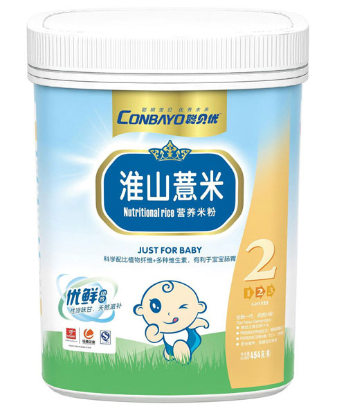 聰貝優(yōu)淮山薏米營(yíng)養(yǎng)米粉2段聽裝