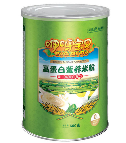 咿呀寶貝yinge高蛋白營養(yǎng)米粉聽裝0段