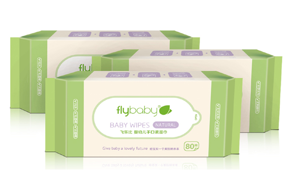 飛樂(lè)比yingye手口柔濕巾(80抽×3包)