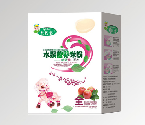 利因?qū)毺O果淮山水果營(yíng)養(yǎng)米粉盒裝