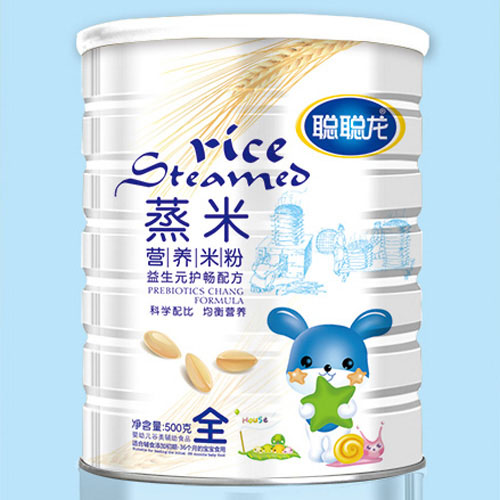 聰聰龍益生元護(hù)暢配方蒸米營養(yǎng)米粉全段聽裝