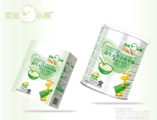 艾比小熊果樹(shù)多維益生元營(yíng)養(yǎng)奶米粉