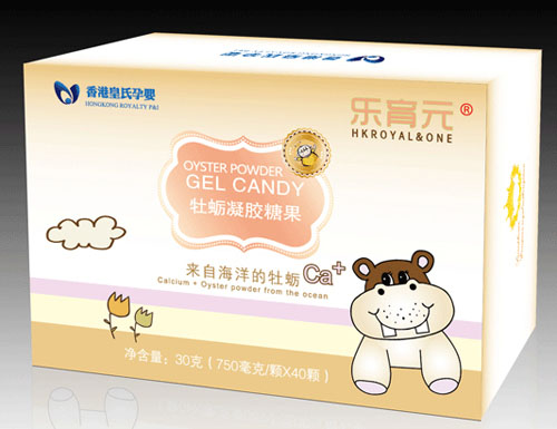 樂(lè)育元牡蠣凝膠糖果