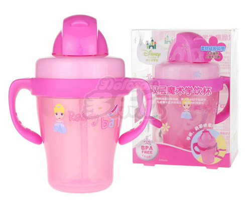 迪士尼寶寶雙層魔術(shù)學(xué)飲水杯