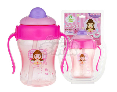 迪士尼寶寶雙耳翻蓋水壺200ml