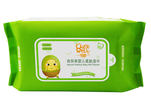 可唯奇異果yinge柔膚濕巾