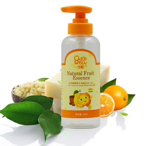 可唯甜橙yinge清爽洗沐二合一