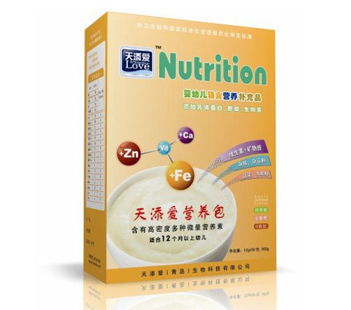 天添愛營(yíng)養(yǎng)包yingye輔食營(yíng)養(yǎng)補(bǔ)充品