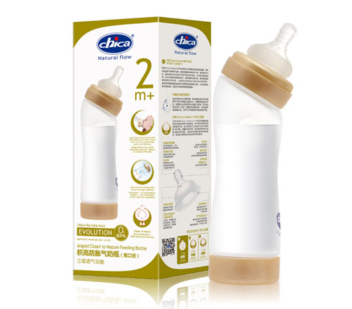 積高防脹氣奶瓶(寬口徑)250ml