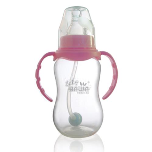 可娃圓弧形PP標口自動奶瓶210ML
